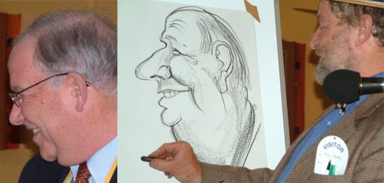 Fun with Artist Mick Joffe 
